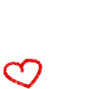 Gif animé coeur fumée rouge